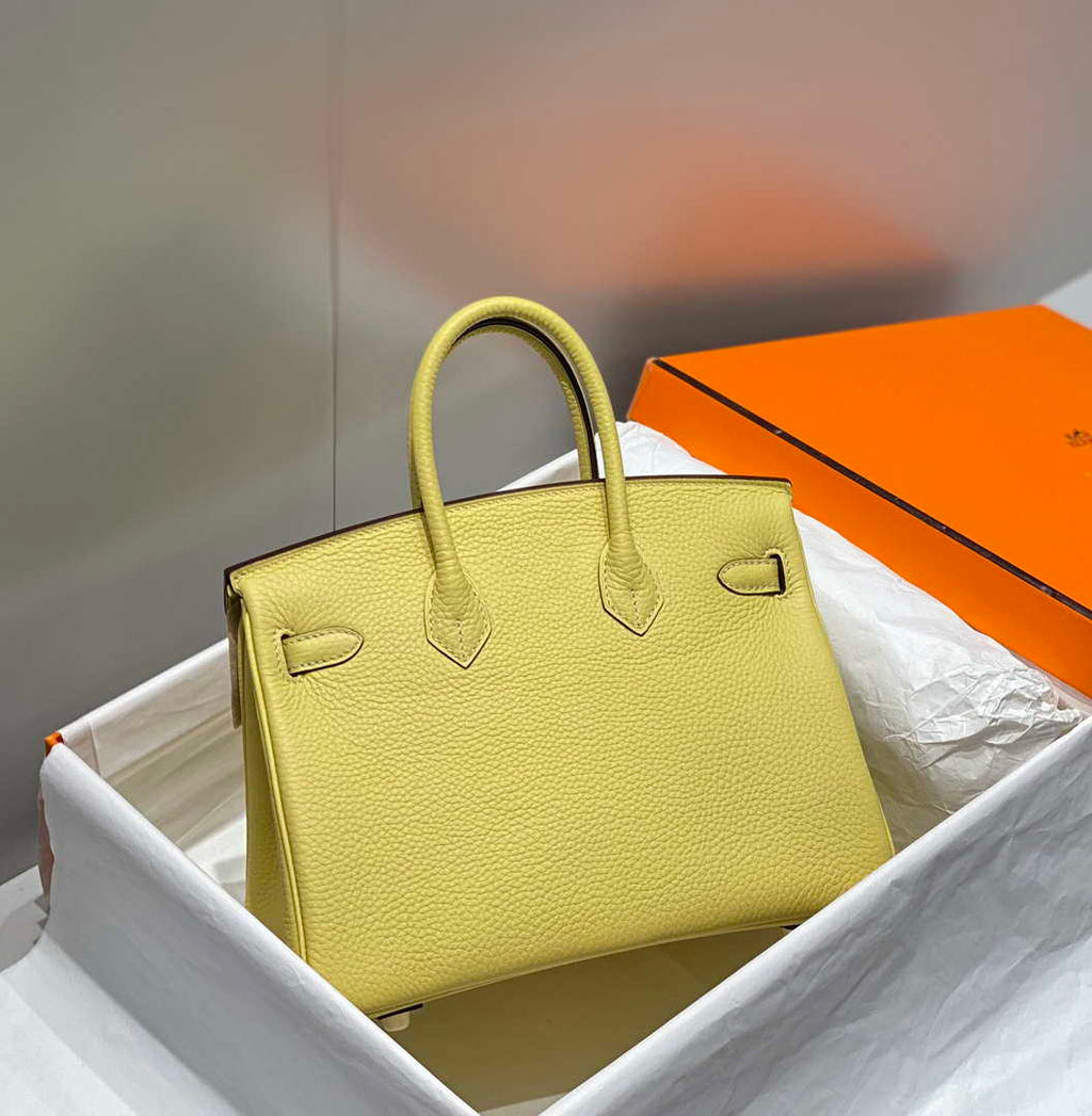Hermes Birkin Tote Bag Togo Leather 28609 Yellow