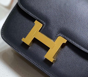 Hermes Constance Cross Body Bag Epsom Leather Gold H28401 - 18CM - View 5