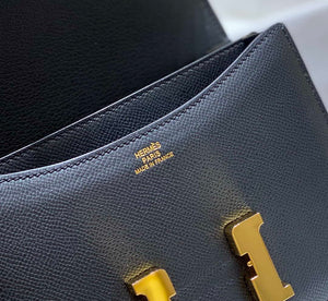 Hermes Constance Cross Body Bag Epsom Leather Gold H28401 - 18CM - View 6