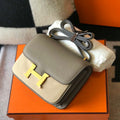 Hermes Constance Cross Body Bag Epsom Leather Gold H28403 - 18CM - View 1