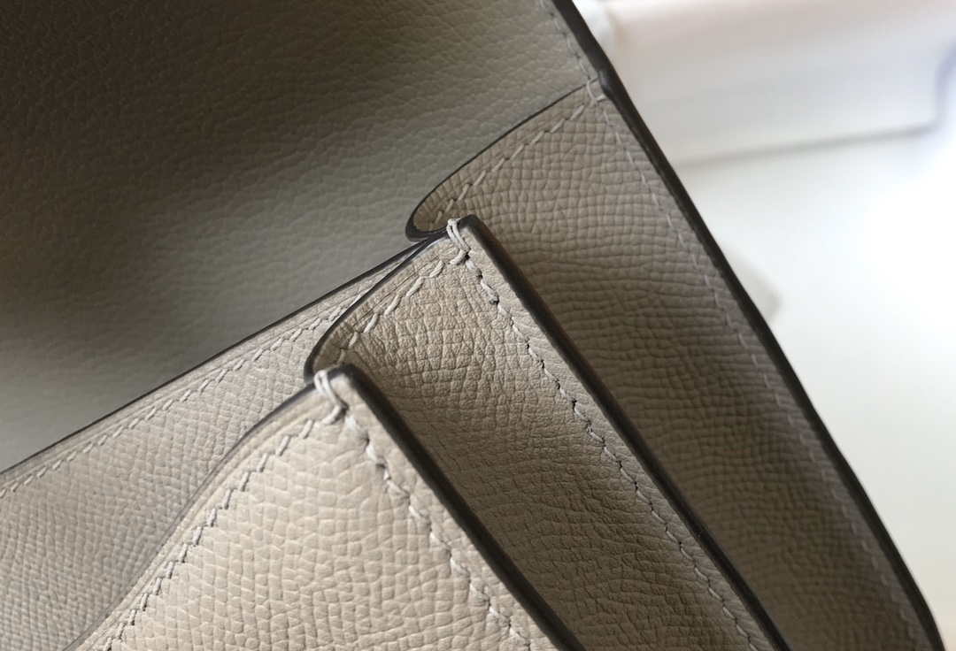 Hermes Constance Cross Body Bag Epsom Leather Gold H28403