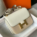Hermes Constance Cross Body Bag Epsom Leather Gold H28405 - 18CM - View 1