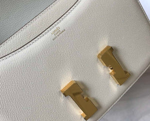Hermes Constance Cross Body Bag Epsom Leather Gold H28405 - 18CM - View 7