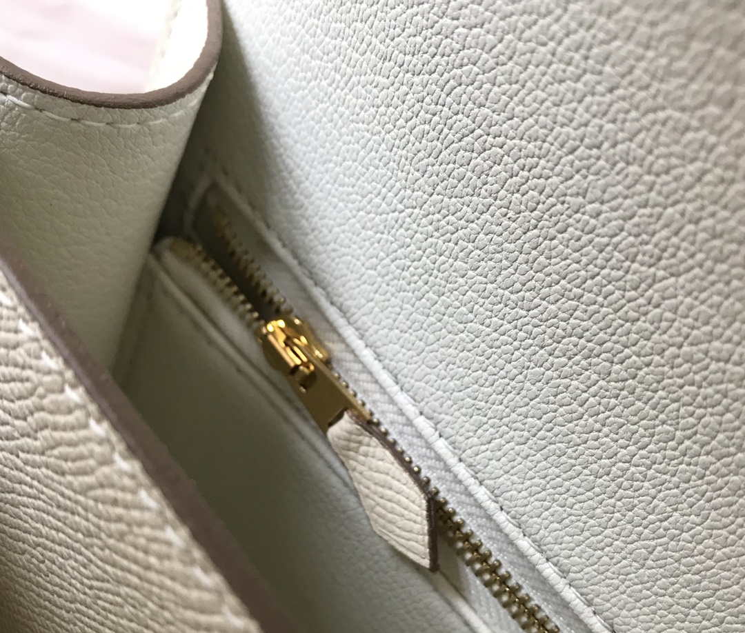 Hermes Constance Cross Body Bag Epsom Leather Gold H28405