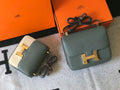Hermes Constance Cross Body Bag Epsom Leather Gold H28407