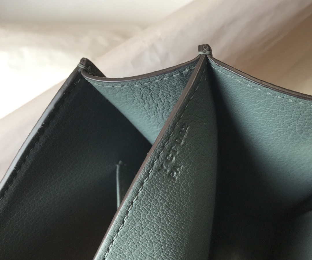 Hermes Constance Cross Body Bag Epsom Leather Gold H28407