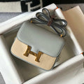 Hermes Constance Cross Body Bag Epsom Leather Gold H28408 - 18CM - View 1