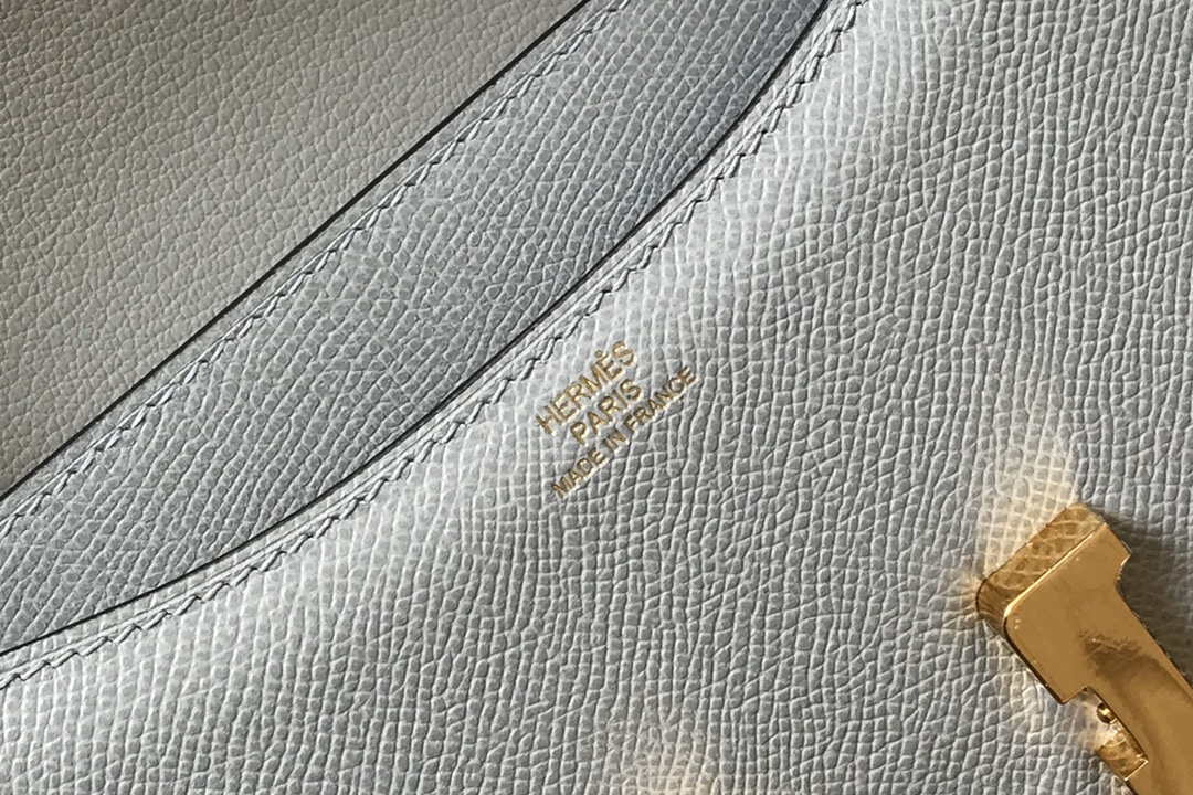 Hermes Constance Cross Body Bag Epsom Leather Gold H28408