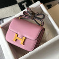 Hermes Constance Cross Body Bag Epsom Leather Gold H28410 - 18CM - View 1