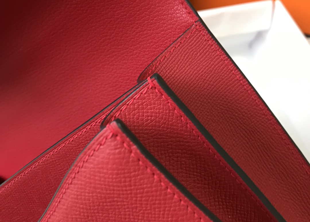 Hermes Constance Cross Body Bag Epsom Leather Gold H28411