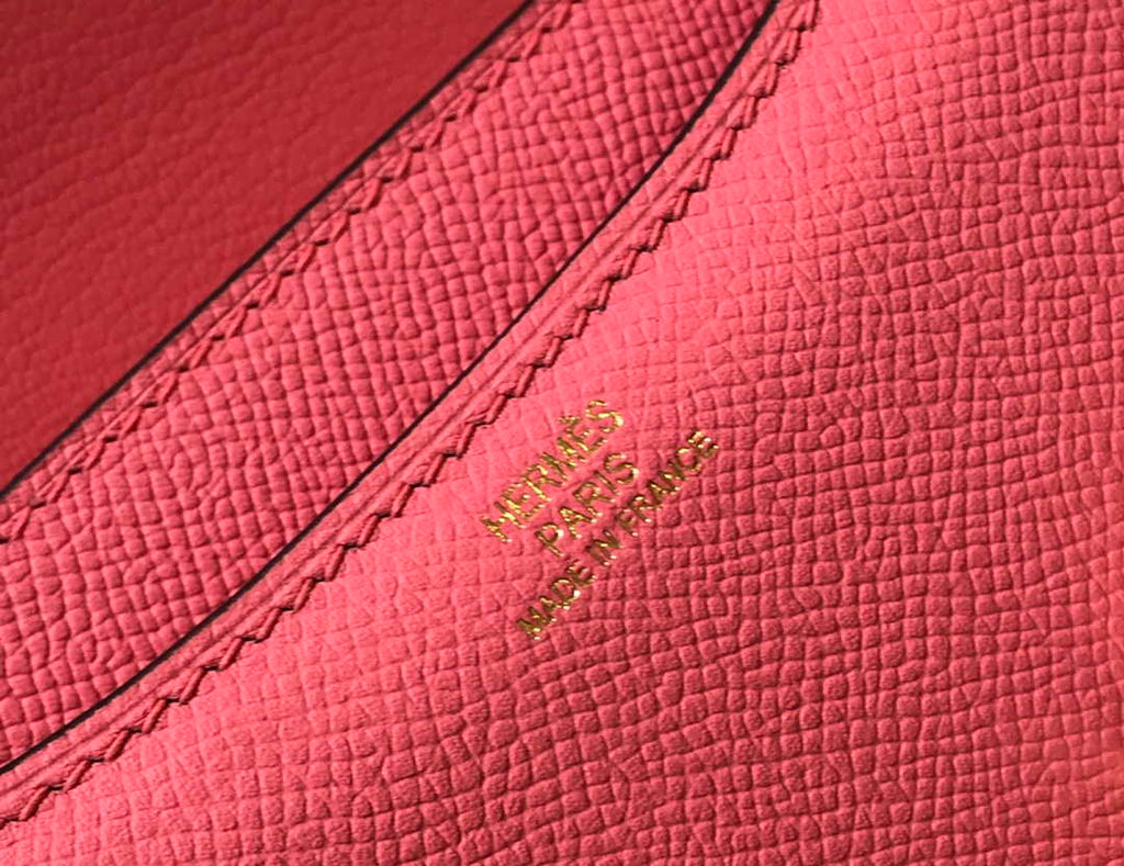 Hermes Constance Cross Body Bag Epsom Leather Gold H28412