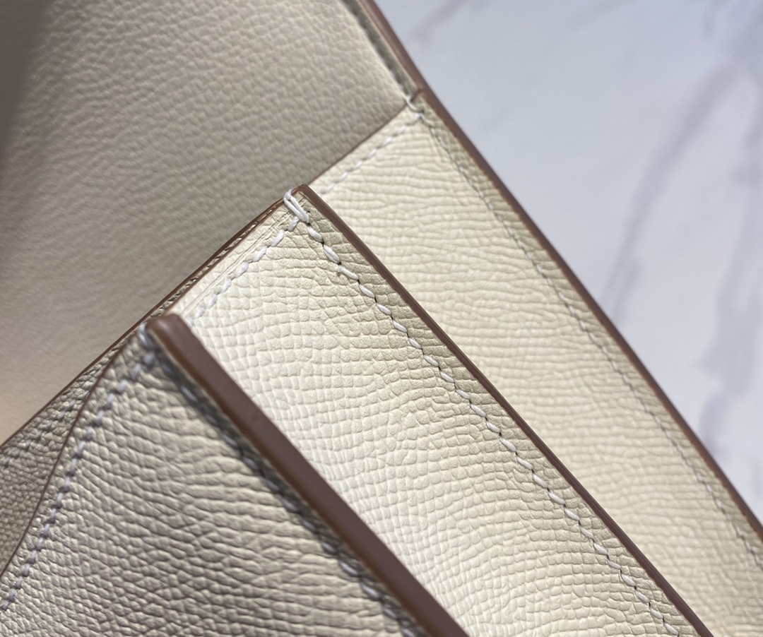Hermes Constance Cross Body Bag Epsom Leather Gold H28414