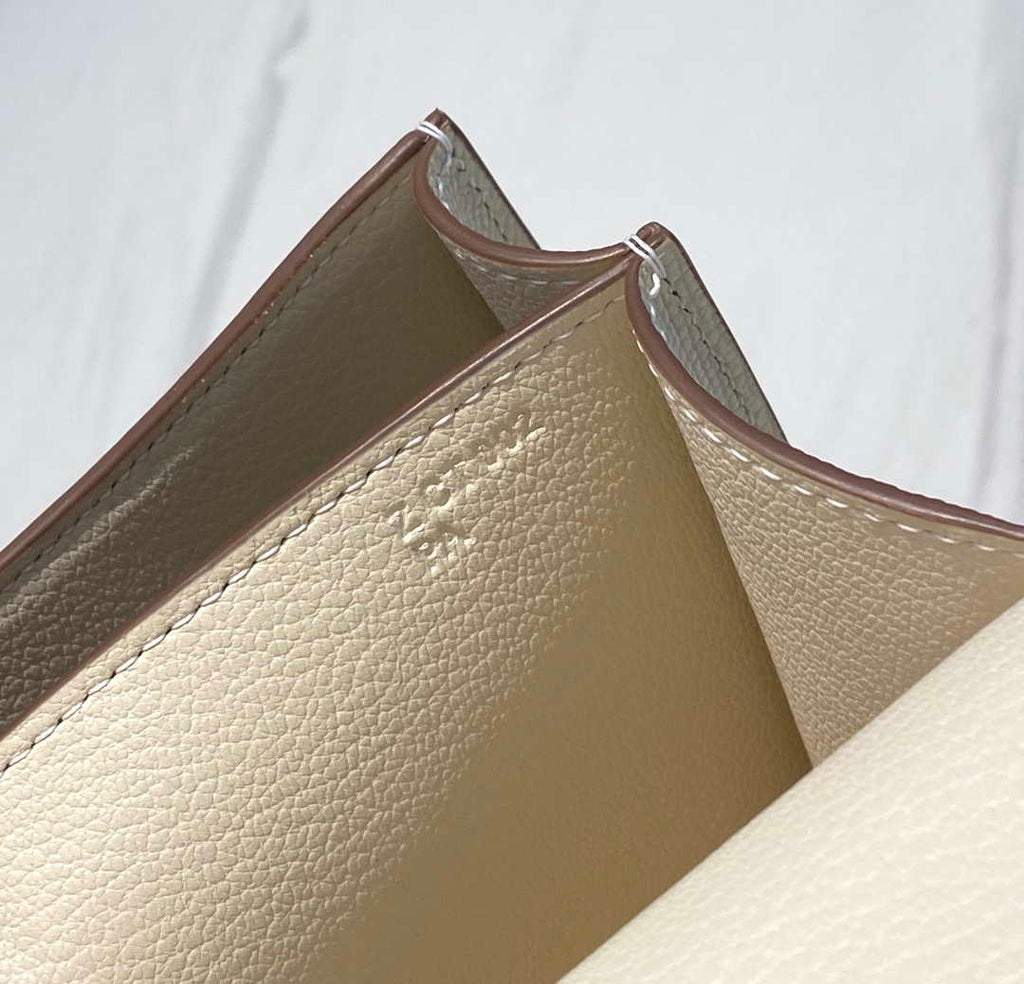 Hermes Constance Cross Body Bag Epsom Leather Gold H28414