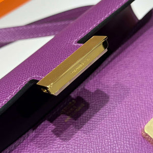 Hermes Constance Elan Bag Epsom Leather H28812 - Gold - View 18
