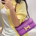 Hermes Constance Elan Bag Epsom Leather H28812 - Gold - View 1