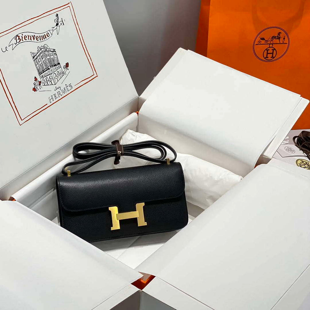Hermes Constance Long to Go Wallet Bag Epsom Leather H28700
