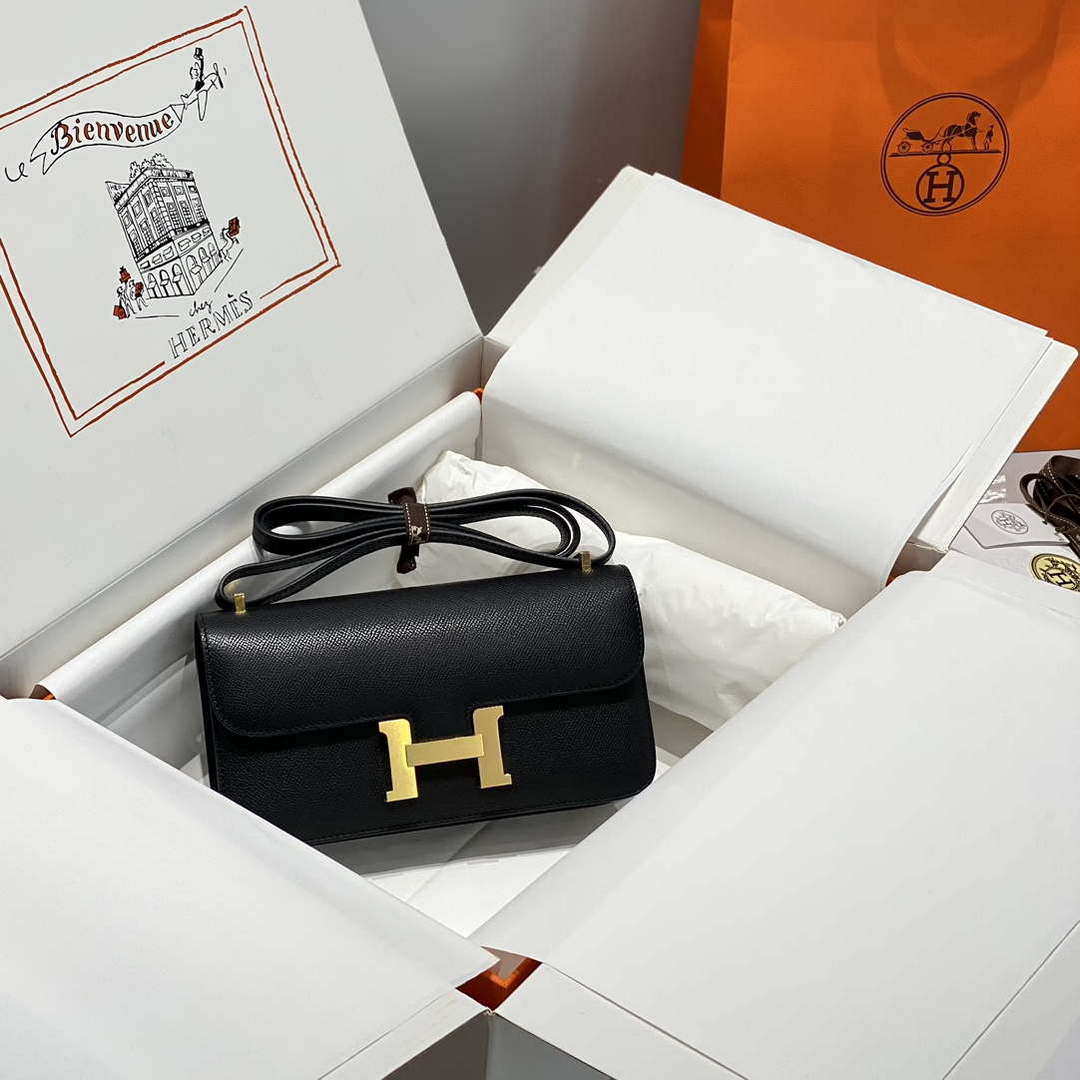 Hermes Constance Long to Go Wallet Bag Epsom Leather H28700