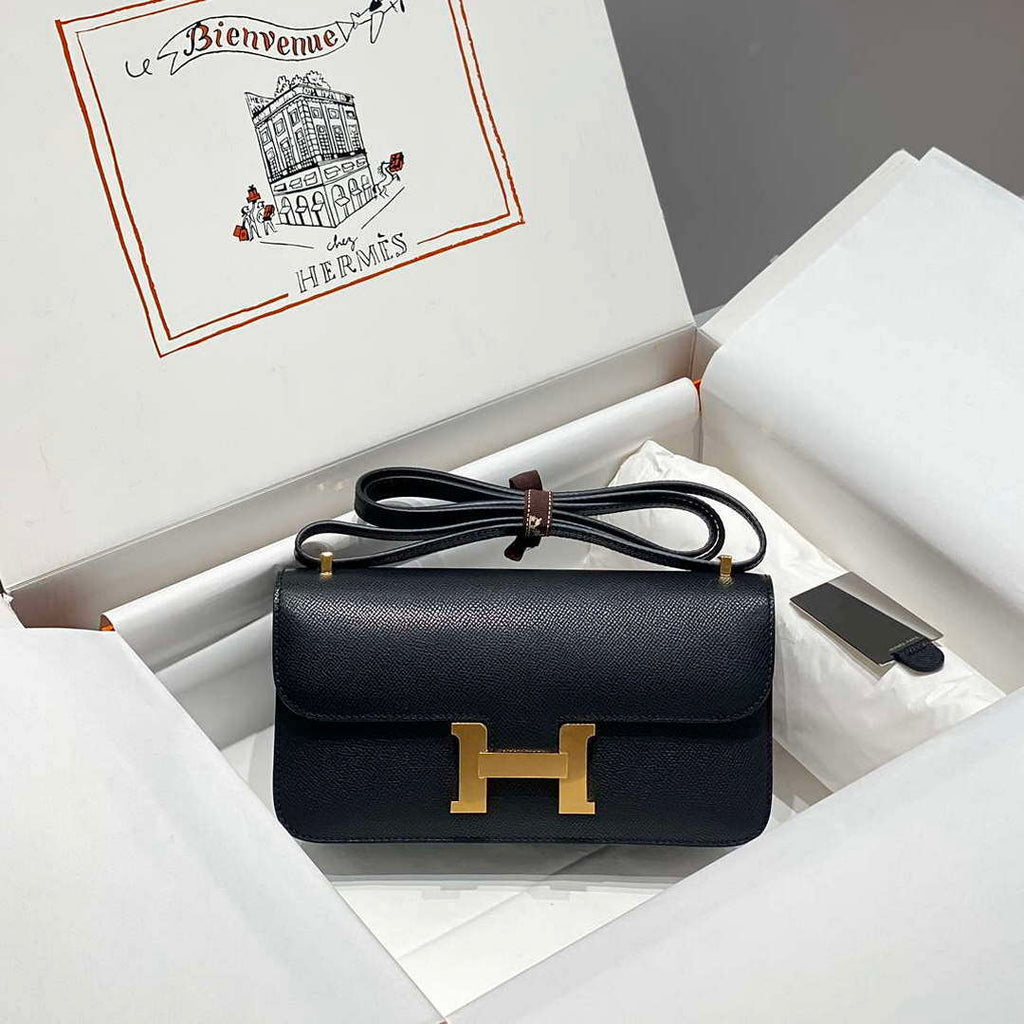 Hermes Constance Long to Go Wallet Bag Epsom Leather H28700