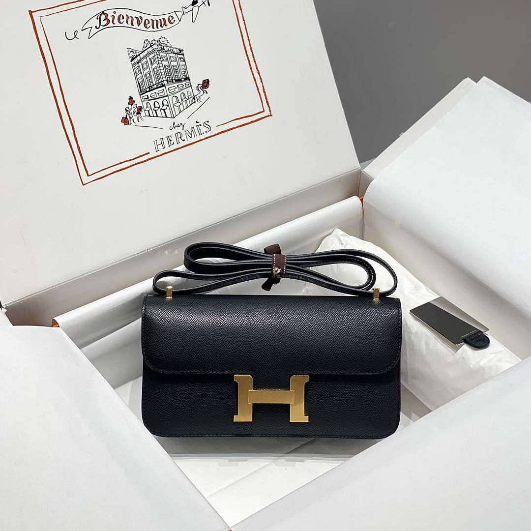 Hermes Constance Long to Go Wallet Bag Epsom Leather H28700