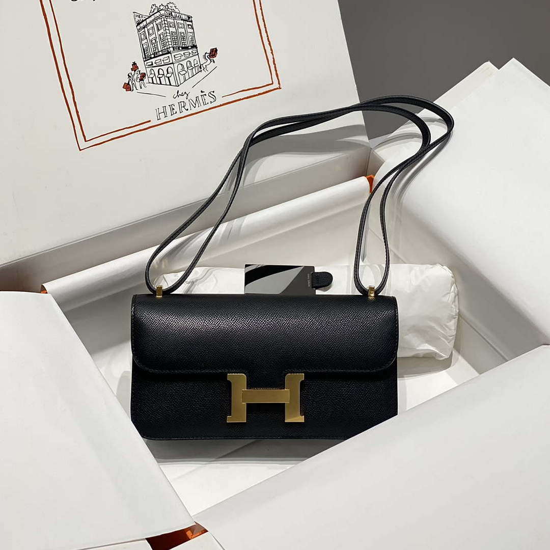 Hermes Constance Long to Go Wallet Bag Epsom Leather H28700