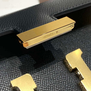 Hermes Constance Long to Go Wallet Bag Epsom Leather H28700 - Gold - View 11