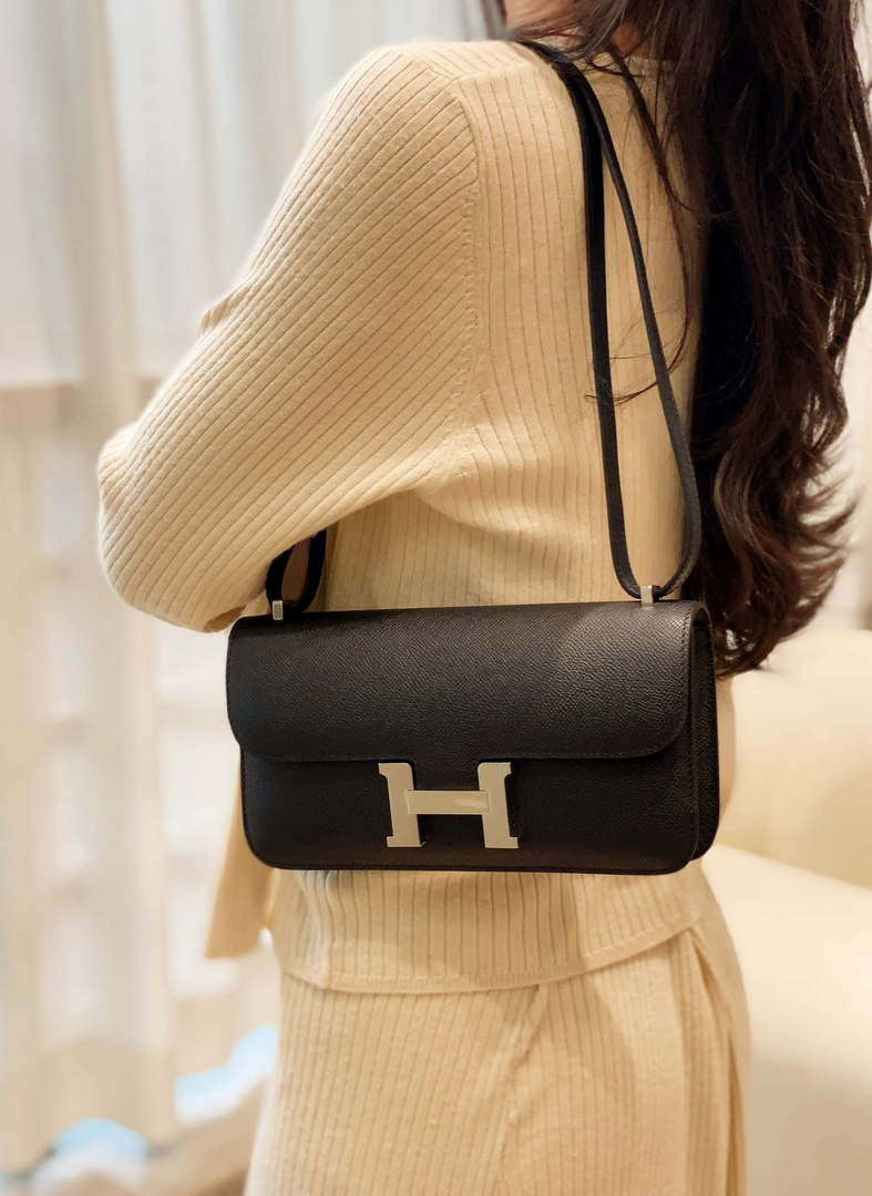 Hermes Constance Long to Go Wallet Bag Epsom Leather H28700