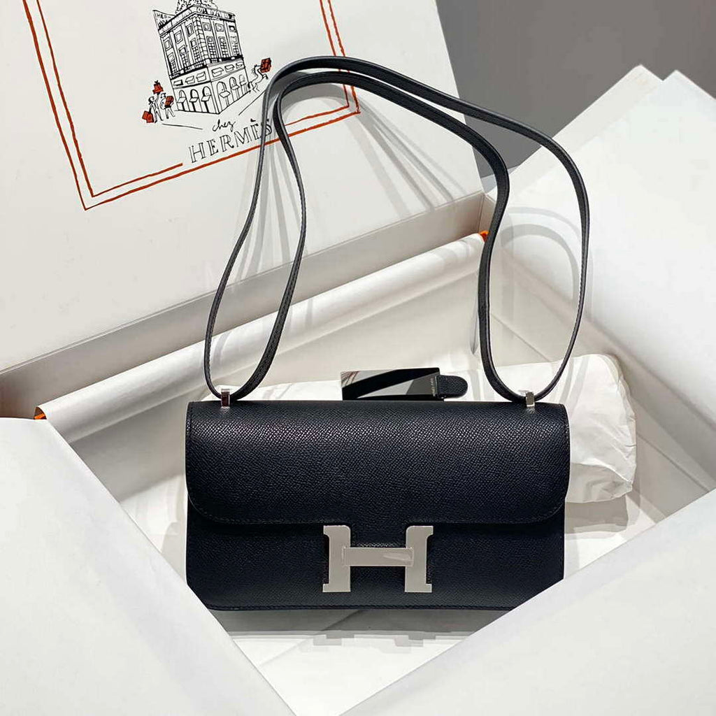 Hermes Constance Long to Go Wallet Bag Epsom Leather H28700