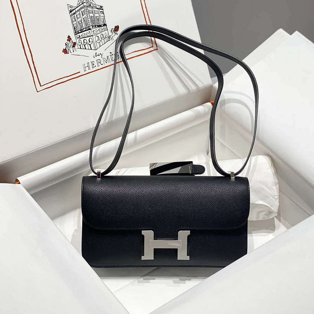 Hermes Constance Long to Go Wallet Bag Epsom Leather H28700