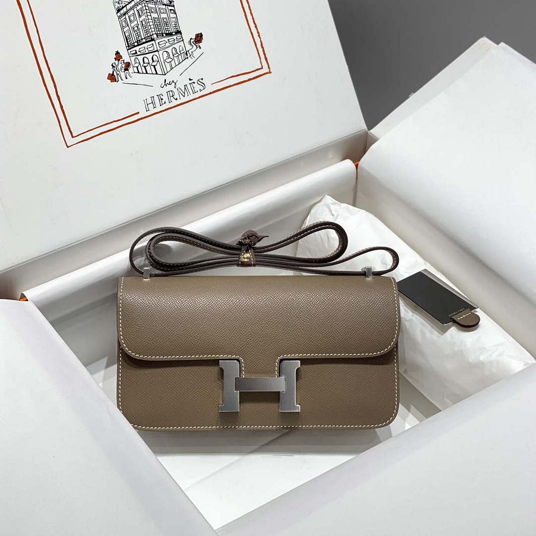Hermes Constance Long to Go Wallet Bag Epsom Leather H28701