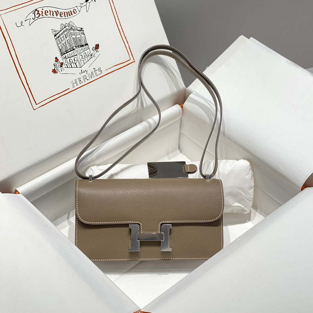 Hermes Constance Long to Go Wallet Bag Epsom Leather H28701