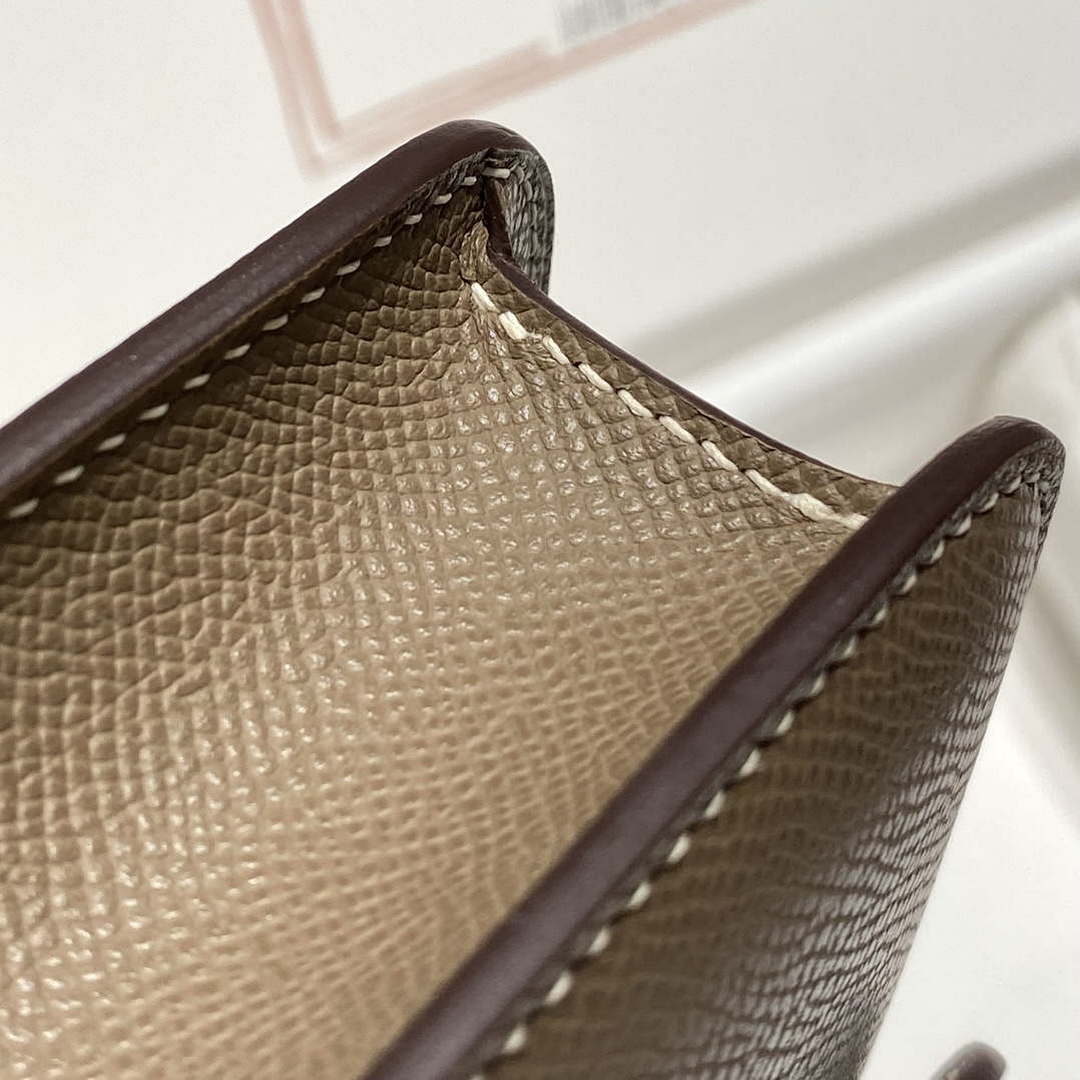 Hermes Constance Long to Go Wallet Bag Epsom Leather H28701 - Gold - View 9
