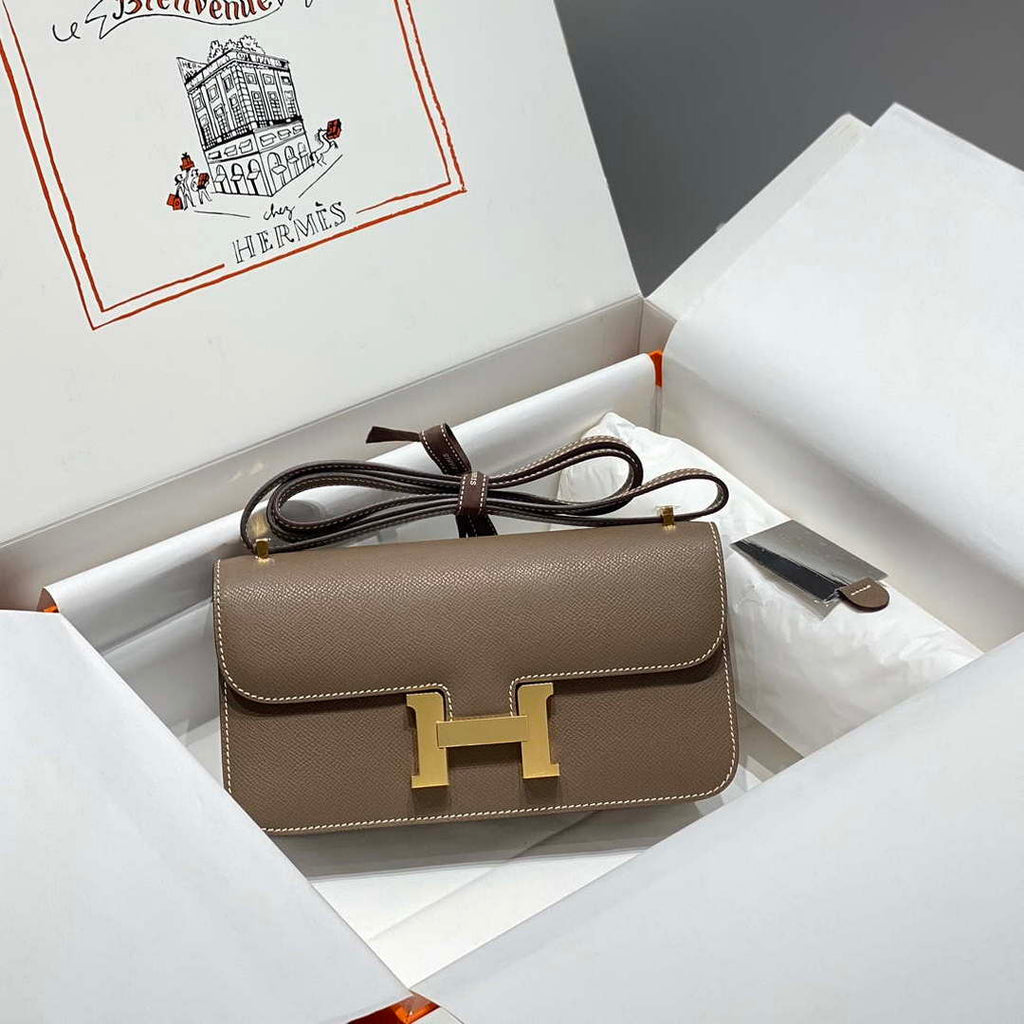 Hermes Constance Long to Go Wallet Bag Epsom Leather H28701