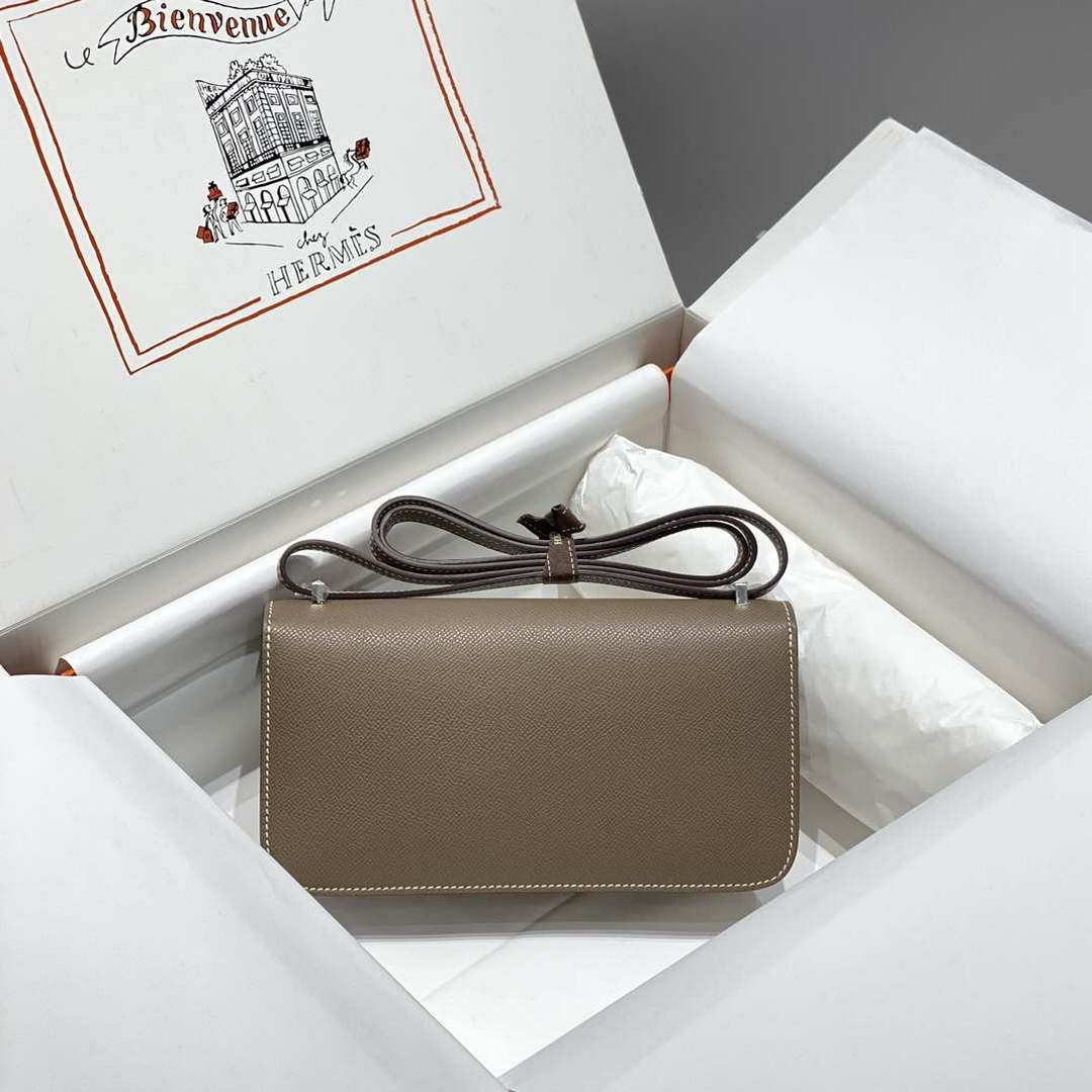 Hermes Constance Long to Go Wallet Bag Epsom Leather H28701