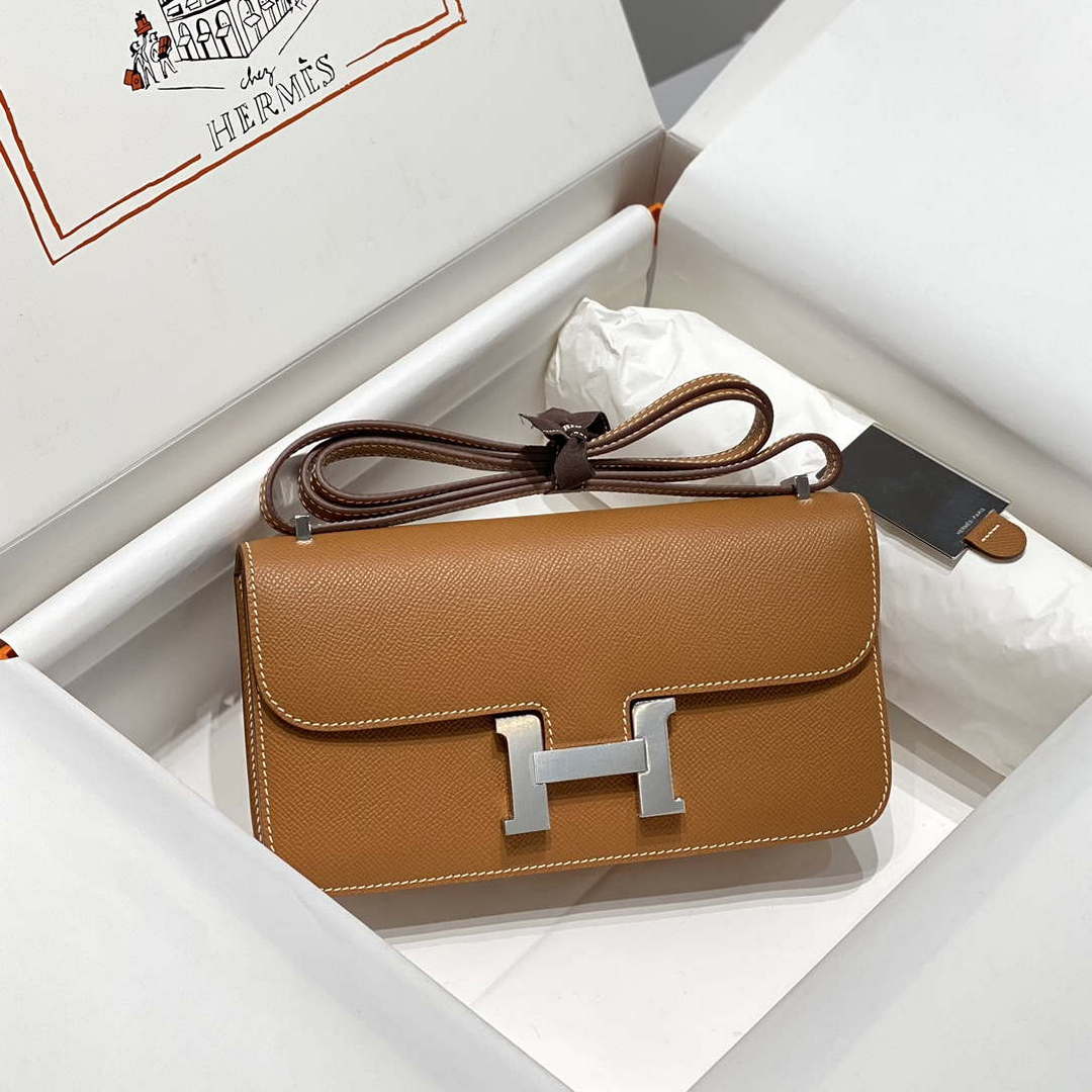 Hermes Constance Long to Go Wallet Bag Epsom Leather H28702