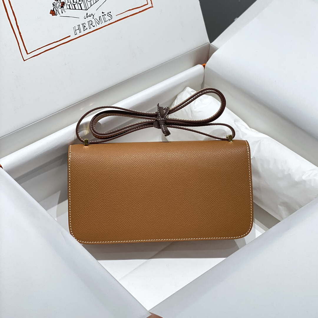 Hermes Constance Long to Go Wallet Bag Epsom Leather H28702