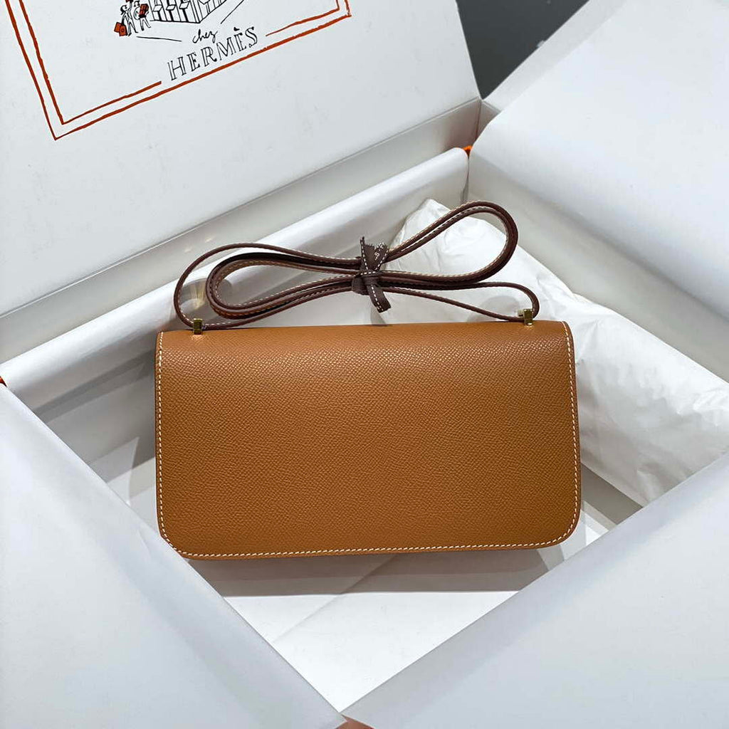 Hermes Constance Long to Go Wallet Bag Epsom Leather H28702