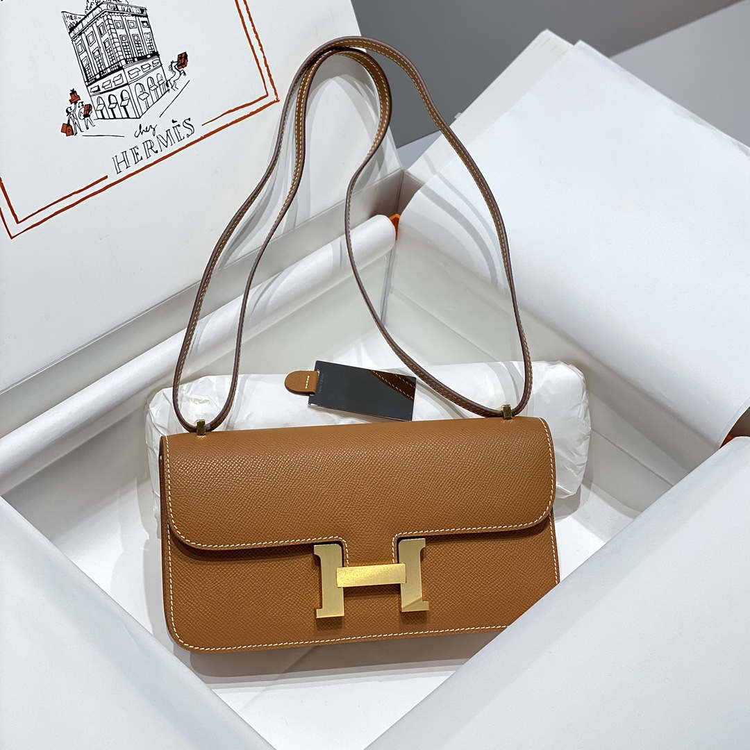Hermes Constance Long to Go Wallet Bag Epsom Leather H28702