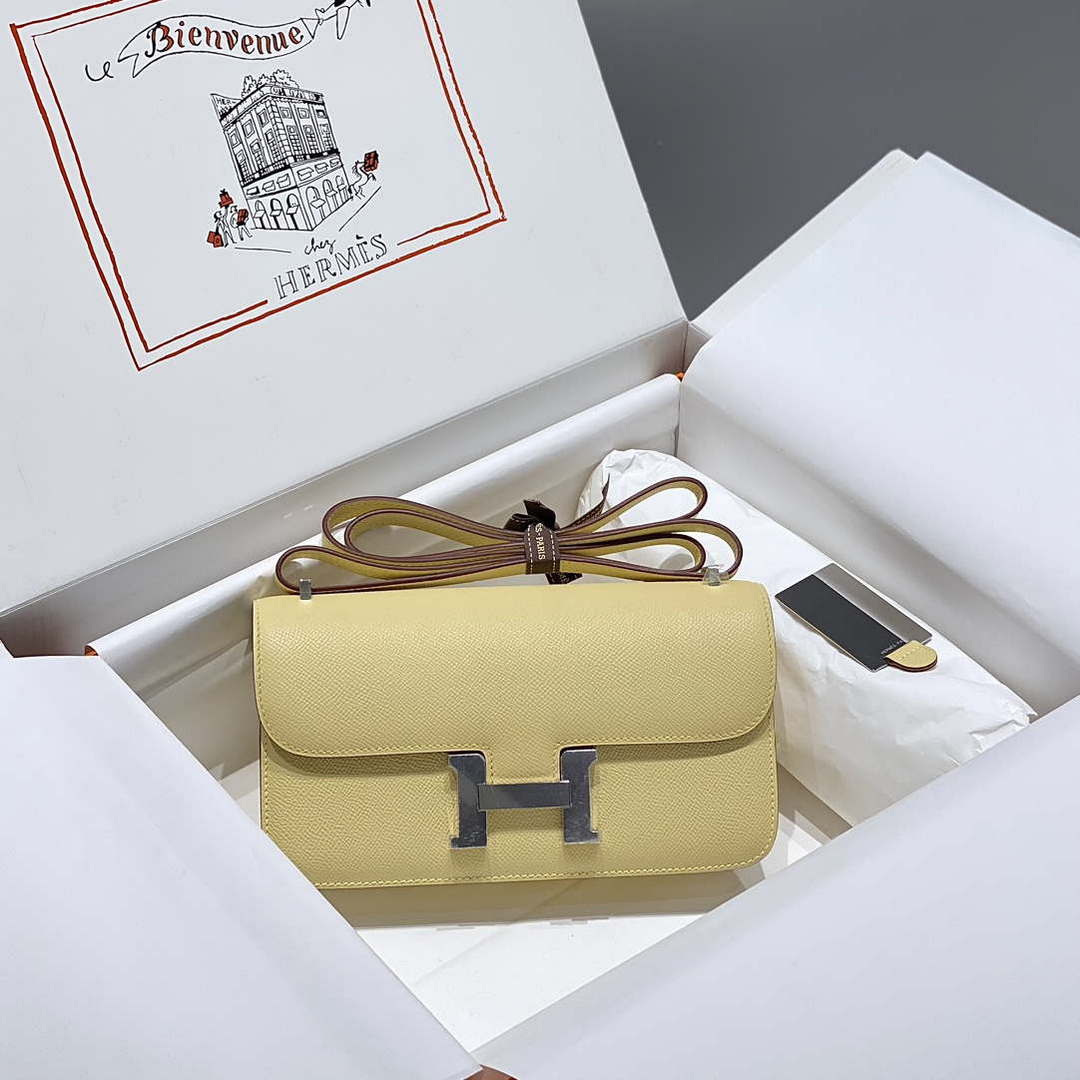 Hermes Constance Long to Go Wallet Bag Epsom Leather H28703