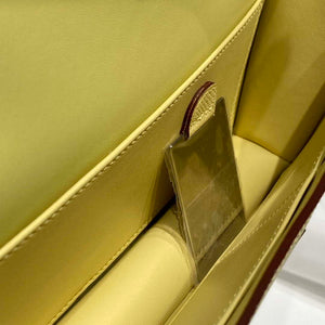 Hermes Constance Long to Go Wallet Bag Epsom Leather H28703 - Gold - View 9