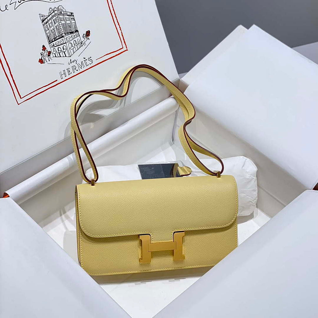Hermes Constance Long to Go Wallet Bag Epsom Leather H28703
