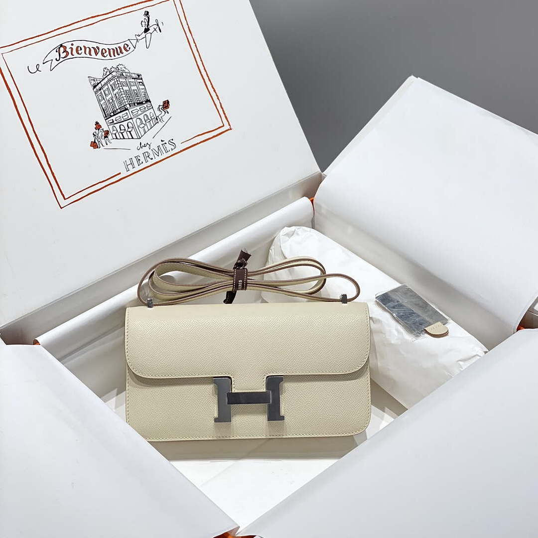 Hermes Constance Long to Go Wallet Bag Epsom Leather H28704