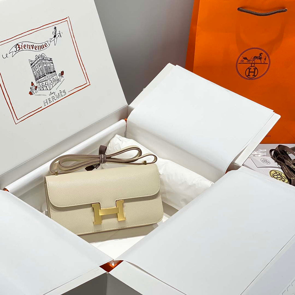 Hermes Constance Long to Go Wallet Bag Epsom Leather H28704