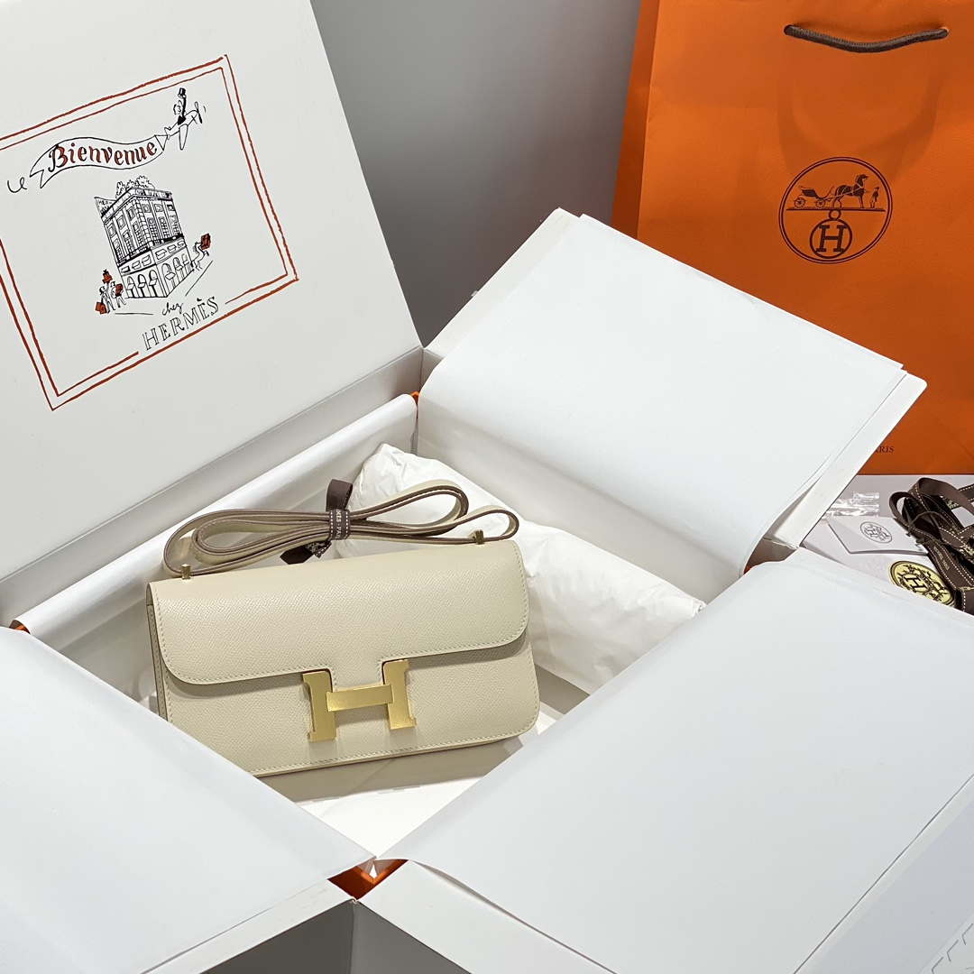 Hermes Constance Long to Go Wallet Bag Epsom Leather H28704