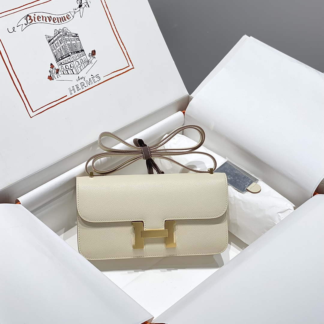 Hermes Constance Long to Go Wallet Bag Epsom Leather H28704