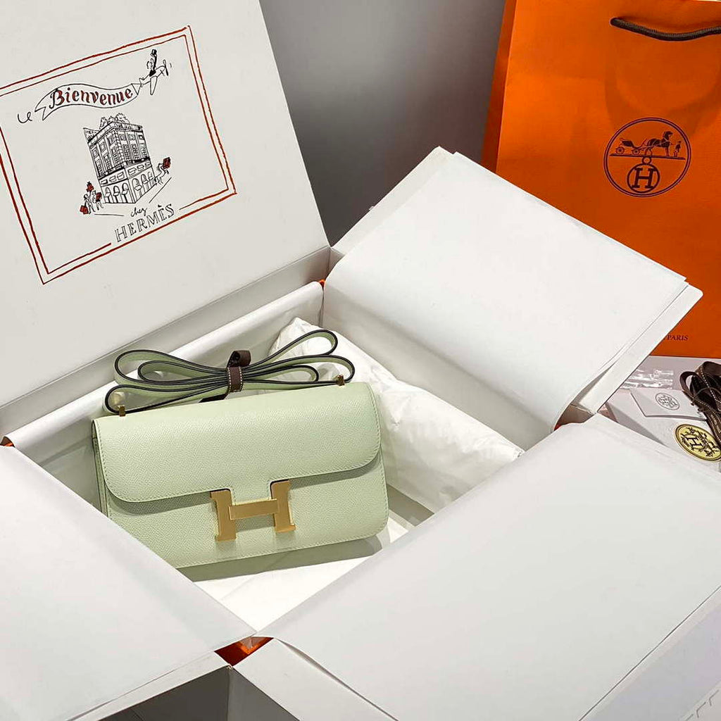 Hermes Constance Long to Go Wallet Bag Epsom Leather H28705