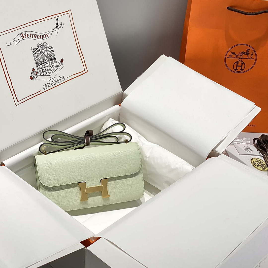 Hermes Constance Long to Go Wallet Bag Epsom Leather H28705
