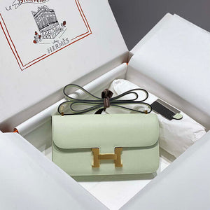 Hermes Constance Long to Go Wallet Bag Epsom Leather H28705 - Gold - View 3