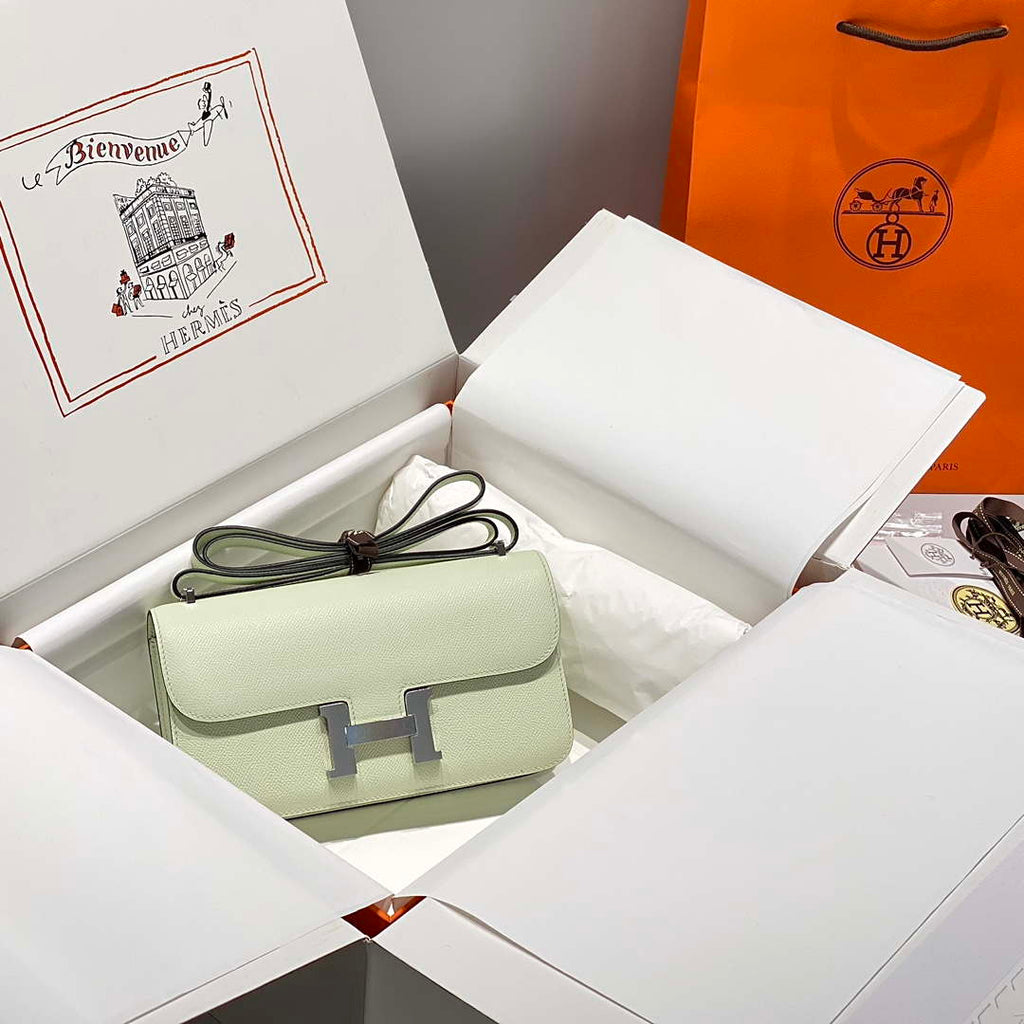 Hermes Constance Long to Go Wallet Bag Epsom Leather H28705