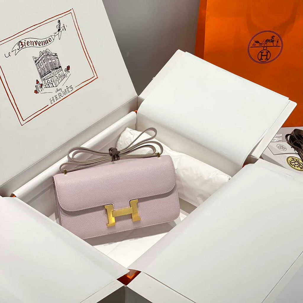 Hermes Constance Long to Go Wallet Bag Epsom Leather H28706