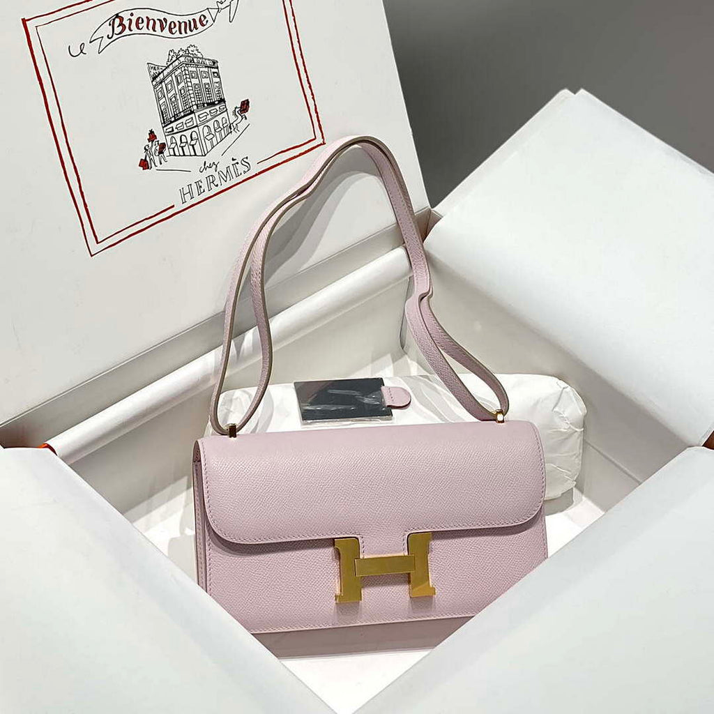 Hermes Constance Long to Go Wallet Bag Epsom Leather H28706